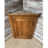 Small Victorian Pine Wall Corner Cupboard