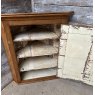 Small Victorian Pine Wall Corner Cupboard
