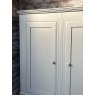 Massive Reclaimed Solid Painted Pine Double Wardrobe