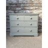 Antique Painted Mahogany Chest Of Drawers