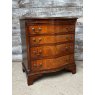 Beautiful George III Mahogany Serpentine Chest Of Drawers