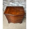 Beautiful George III Mahogany Serpentine Chest Of Drawers