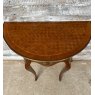 Antique c1900 French Marquetry Topped Half Table