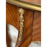 Antique c1900 French Marquetry Topped Half Table