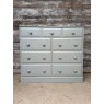 Reclaimed Solid Painted Pine Multi Drawer Chest
