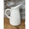Antique French Heavy Glazed Clay Jugs