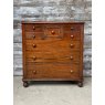 Unusual Antique Victorian Mahogany Multi Chest Of Drawers