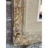 Vintage Large French Rustic Framed Wall Mirror