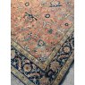 Antique Large Wove Wool Rug (3.37m x 2.33m)