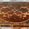Antique 17th Century Oyster Veneer Chest On Stand