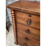 Antique Mahogany Chest Of Drawers With Columns