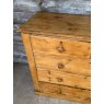 Reclaimed English Farmhouse Pine Chest Of Drawers