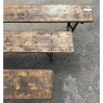 Reclaimed Mid Century Collapsable Bench
