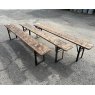 Reclaimed Mid Century Collapsable Bench
