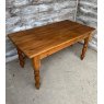 Vintage Farmhouse Pine Dining Table