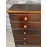 Rustic Antique Victorian Large Chest Of Drawers