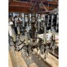 Beautiful Antique Large Gilded Bronze Chandelier c1920