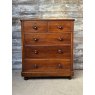 Antique c1900 Mahogany Chest Of Drawers