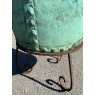 Beautiful Reclaimed Riveted Copper Planter On Stand