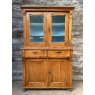 Charming Small Victorian Pine Glazed Cabinet