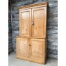 Beautiful Victorian Farmhouse Pine Pantry Cupboard