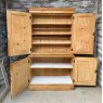 Beautiful Victorian Farmhouse Pine Pantry Cupboard