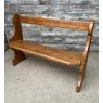 Antique Heavy Pitch Pine Bench