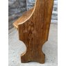 Antique Heavy Pitch Pine Bench