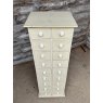 Reclaimed Hardwood Tall Apothecary Chest Of Drawers