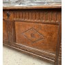 Antique Early 18th Century English Oak Coffer Chest