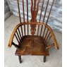 Beautiful Antique Georgian Windsor Armchair Ash & Fruitwood