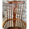 Beautiful Antique Georgian Windsor Armchair Ash & Fruitwood