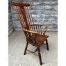 Beautiful Antique Georgian Windsor Armchair Ash & Fruitwood