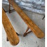 Wonderful 19th Century English Chestnut Farmhouse Benches