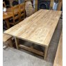Beautiful Rustic Farmhouse Elm Dining Table (2.4m x 1m)