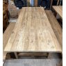 Beautiful Rustic Farmhouse Elm Dining Table (2.4m x 1m)
