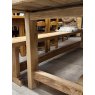 Beautiful Rustic Farmhouse Elm Dining Table (2.4m x 1m)