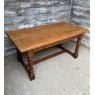 Farmhouse Solid English Oak Dining Table
