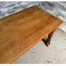 Farmhouse Solid English Oak Dining Table