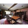 Beautiful Large English Oak Refectory Dining Table c19th
