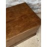 Antique Massive Stained Pine Blanket Chest