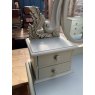 Elegant Painted Chest Of Drawers with Vanity Mirror