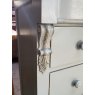 Elegant Painted Chest Of Drawers with Vanity Mirror