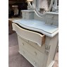 Elegant Painted Chest Of Drawers with Vanity Mirror
