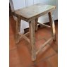Vintage Rustic Elm Stool (2)