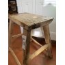 Vintage Rustic Elm Stool (2)