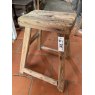 Vintage Rustic Elm Stool (7)
