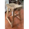 Vintage Rustic Elm Stool (7)