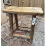 Vintage Rustic Elm Stool (9)