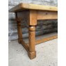 Vintage Early 20th Century Farmhouse Pine Dining Table